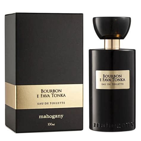 Bourbon e Fava Tonka Mahogany for men.